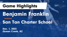 Benjamin Franklin  vs San Tan Charter School Game Highlights - Dec. 1, 2023