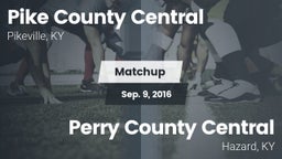 Matchup: Pike County Central vs. Perry County Central  2016
