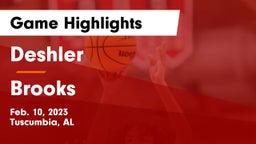 Deshler  vs Brooks  Game Highlights - Feb. 10, 2023