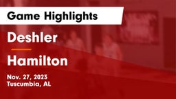 Deshler  vs Hamilton  Game Highlights - Nov. 27, 2023