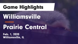 Williamsville  vs Prairie Central  Game Highlights - Feb. 1, 2020