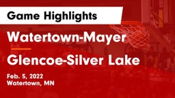 Watertown-Mayer  vs Glencoe-Silver Lake  Game Highlights - Feb. 5, 2022