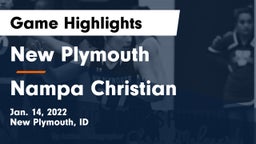 New Plymouth  vs Nampa Christian  Game Highlights - Jan. 14, 2022