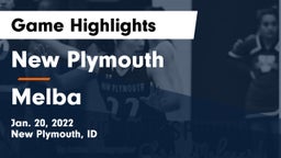 New Plymouth  vs Melba  Game Highlights - Jan. 20, 2022
