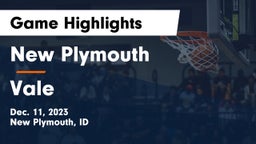 New Plymouth  vs Vale  Game Highlights - Dec. 11, 2023