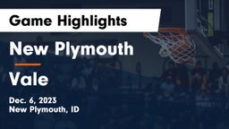 New Plymouth  vs Vale  Game Highlights - Dec. 6, 2023