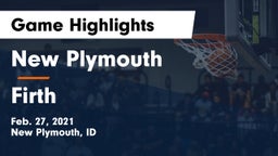 New Plymouth  vs Firth  Game Highlights - Feb. 27, 2021