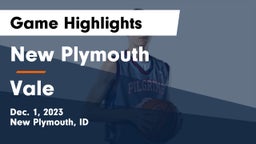 New Plymouth  vs Vale  Game Highlights - Dec. 1, 2023