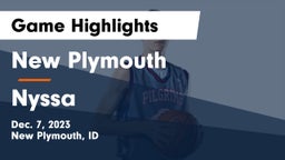 New Plymouth  vs Nyssa  Game Highlights - Dec. 7, 2023