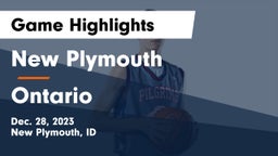 New Plymouth  vs Ontario  Game Highlights - Dec. 28, 2023