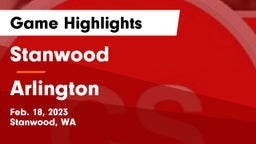 Stanwood  vs Arlington  Game Highlights - Feb. 18, 2023