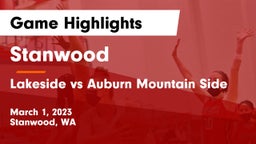 Stanwood  vs Lakeside vs Auburn Mountain Side Game Highlights - March 1, 2023