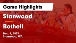 Stanwood  vs Bothell  Game Highlights - Dec. 1, 2023