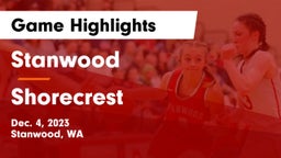 Stanwood  vs Shorecrest  Game Highlights - Dec. 4, 2023