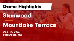 Stanwood  vs Mountlake Terrace Game Highlights - Dec. 11, 2023