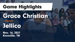 Grace Christian  vs Jellico  Game Highlights - Nov. 16, 2021