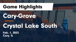 Cary-Grove  vs Crystal Lake South  Game Highlights - Feb. 1, 2023