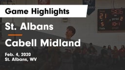 St. Albans  vs Cabell Midland  Game Highlights - Feb. 4, 2020