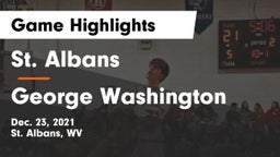 St. Albans  vs George Washington  Game Highlights - Dec. 23, 2021
