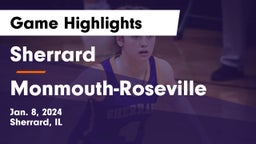 Sherrard  vs Monmouth-Roseville  Game Highlights - Jan. 8, 2024