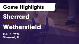 Sherrard  vs Wethersfield  Game Highlights - Feb. 1, 2024