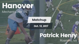 Matchup: Hanover  vs. Patrick Henry  2017