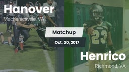 Matchup: Hanover  vs. Henrico  2017