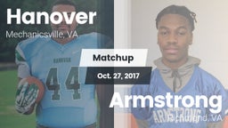 Matchup: Hanover  vs. Armstrong  2017