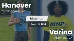 Matchup: Hanover  vs. Varina  2018
