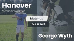 Matchup: Hanover  vs. George Wyth 2019