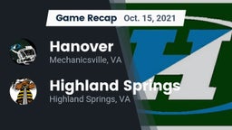 Recap: Hanover  vs. Highland Springs  2021