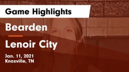 Bearden  vs Lenoir City  Game Highlights - Jan. 11, 2021
