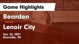 Bearden  vs Lenoir City  Game Highlights - Jan. 26, 2021