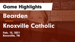 Bearden  vs Knoxville Catholic  Game Highlights - Feb. 15, 2021