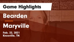 Bearden  vs Maryville  Game Highlights - Feb. 22, 2021