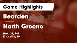 Bearden  vs North Greene  Game Highlights - Nov. 24, 2021
