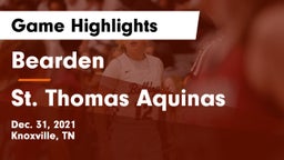 Bearden  vs St. Thomas Aquinas  Game Highlights - Dec. 31, 2021