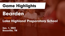 Bearden  vs Lake Highland Preparatory School Game Highlights - Jan. 1, 2022