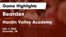 Bearden  vs Hardin Valley Academy Game Highlights - Feb. 4, 2022