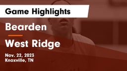 Bearden  vs West Ridge  Game Highlights - Nov. 22, 2023