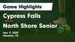 Cypress Falls  vs North Shore Senior  Game Highlights - Jan. 9, 2020