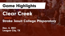 Clear Creek  vs Strake Jesuit College Preparatory Game Highlights - Dec. 4, 2021