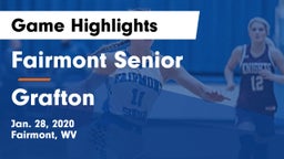 Fairmont Senior vs Grafton  Game Highlights - Jan. 28, 2020