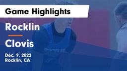 Rocklin  vs Clovis  Game Highlights - Dec. 9, 2022