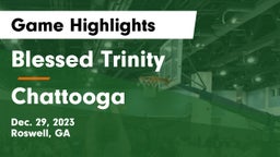 Blessed Trinity  vs Chattooga  Game Highlights - Dec. 29, 2023