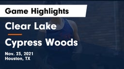 Clear Lake  vs Cypress Woods  Game Highlights - Nov. 23, 2021