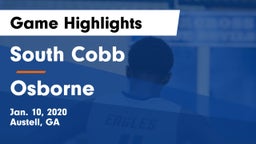 South Cobb  vs Osborne  Game Highlights - Jan. 10, 2020