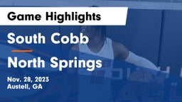 South Cobb  vs North Springs Game Highlights - Nov. 28, 2023