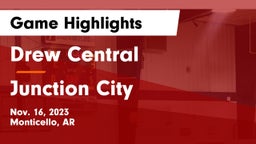 Drew Central  vs Junction City  Game Highlights - Nov. 16, 2023