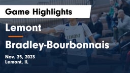 Lemont  vs Bradley-Bourbonnais  Game Highlights - Nov. 25, 2023